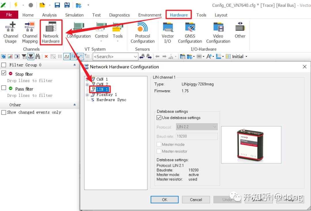 CANoe使用：如何配置CAN、Flexray、Lin唤醒帧 知乎