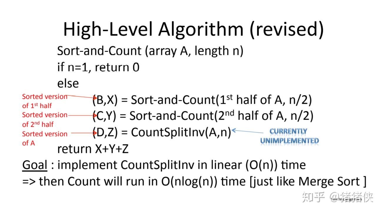 Stanford Algorithm 学习笔记 --- 逆序数C++ - 知乎