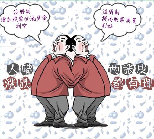 人嘴两张皮涨跌都有理