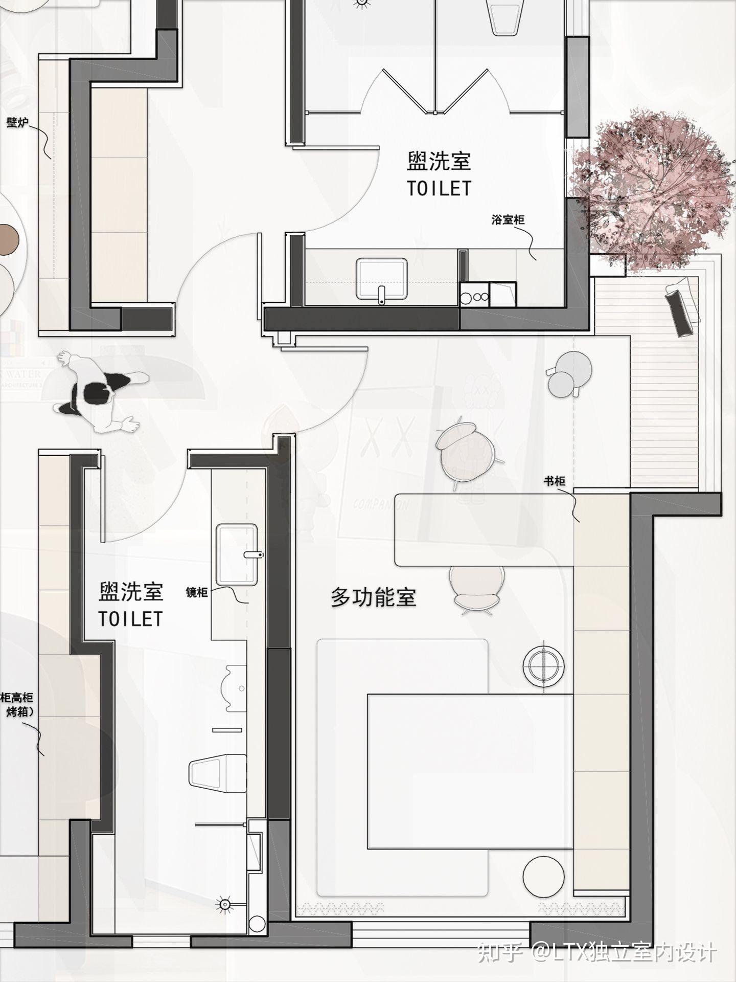 160㎡轻奢大平层|户型改造到全案设计🏠 - 知乎