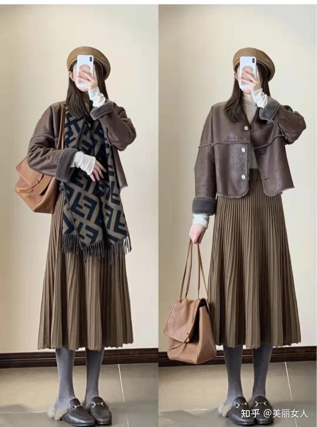 冬天穿裙子怎么搭配衣服好看 - 知乎