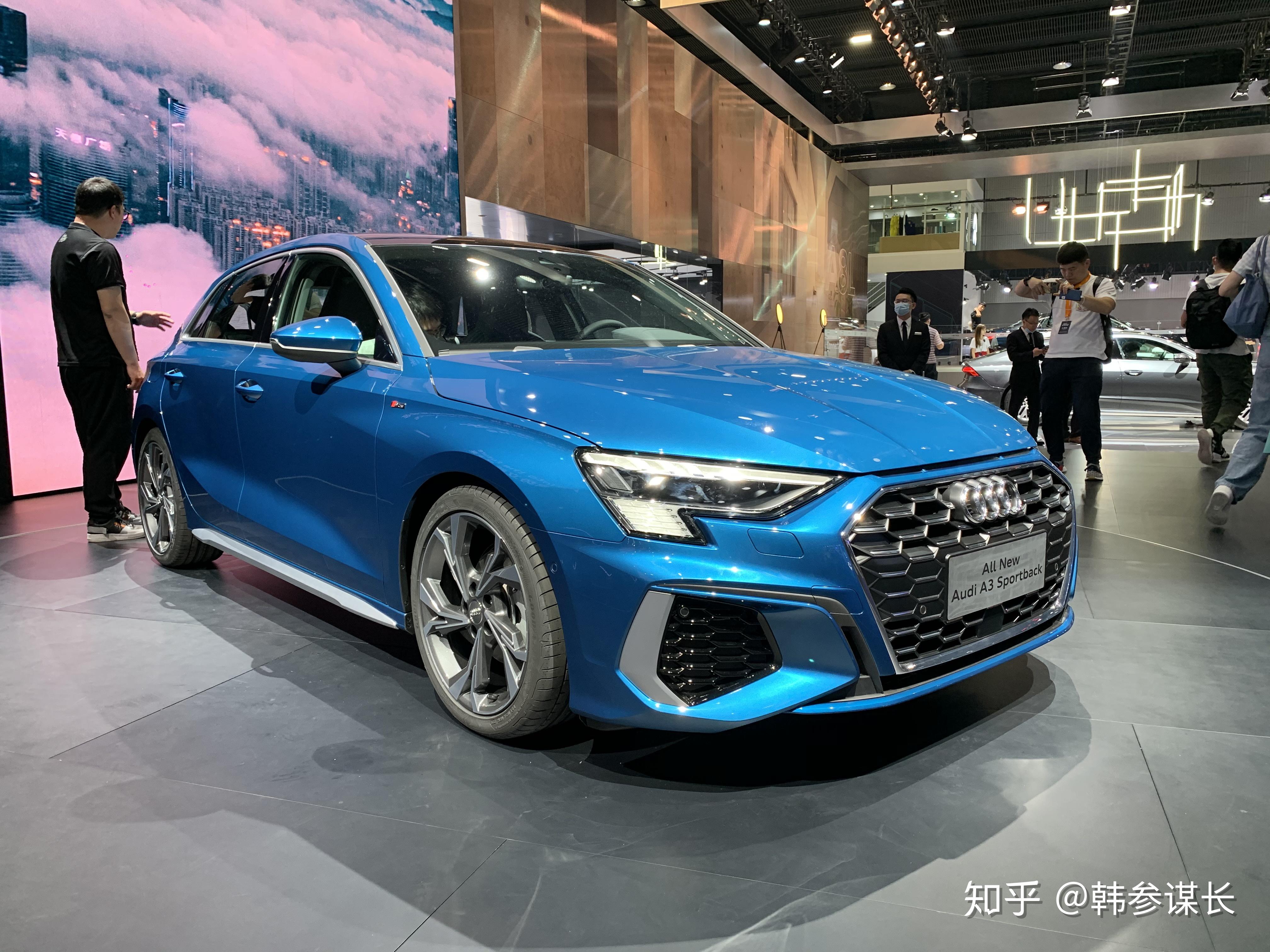 不仅奥迪q5l sportback轿跑版正式上市,同时全新国产奥迪a3也首发亮相