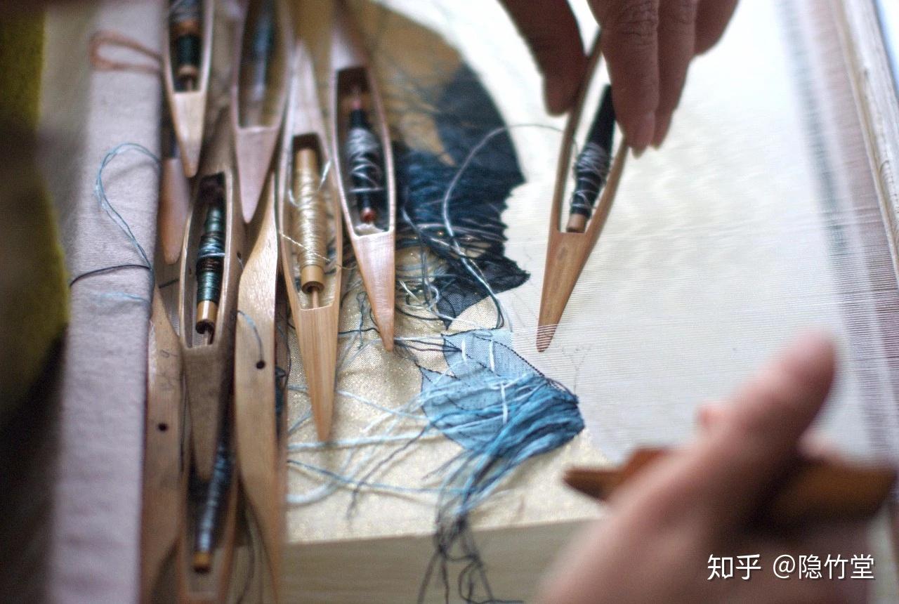 缂丝的制作流程和技法 - 知乎