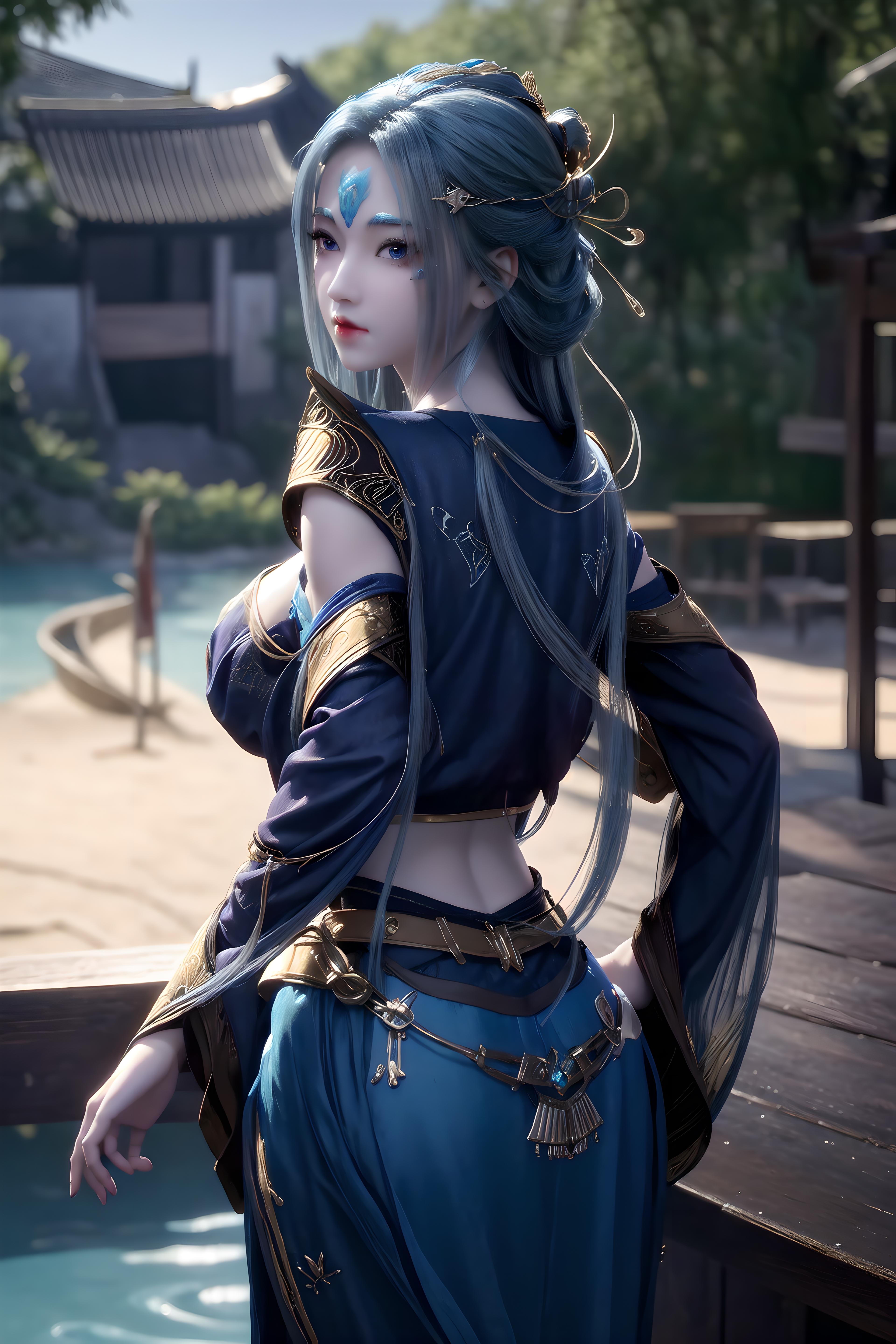 每日ai图——《眷思量》奉眠