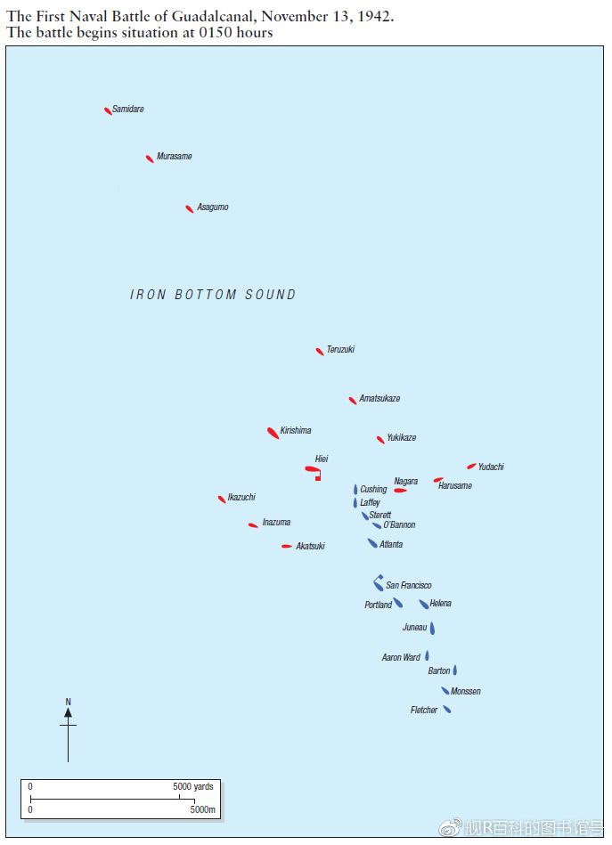 阿部弘毅中将的舰队在11月12日驶向瓜岛,预计舰队到达时间为11月13日