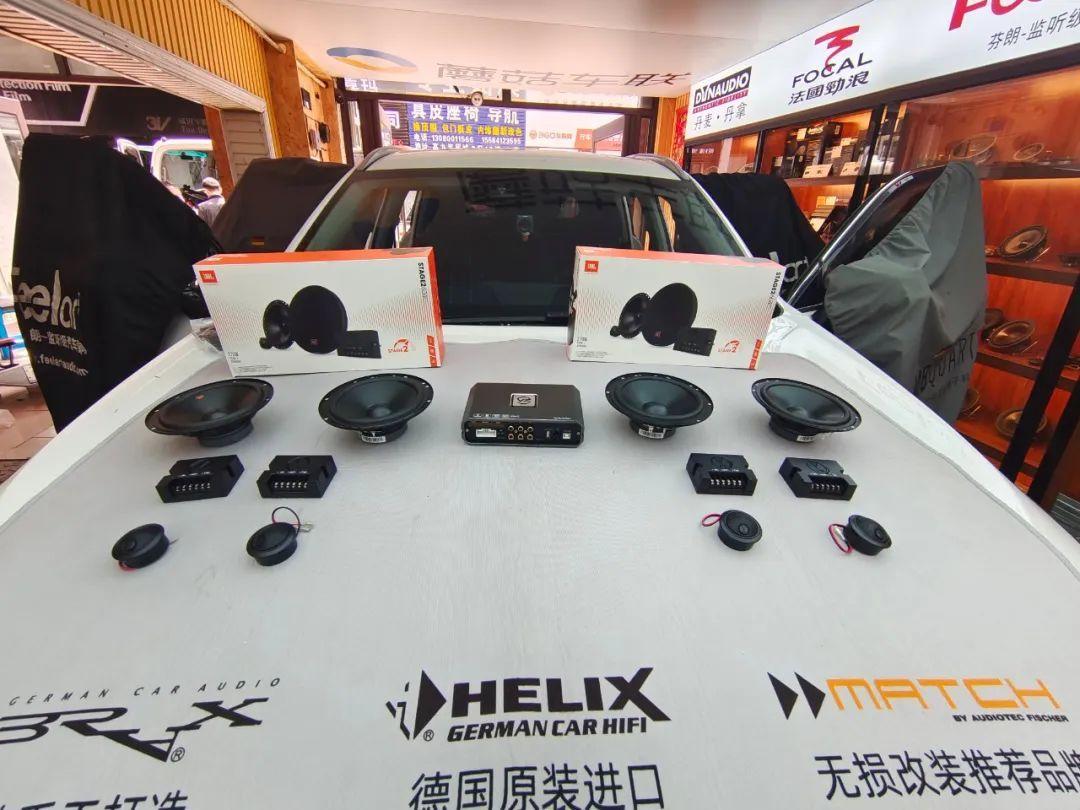 长春西玛汽车音响改装长城哈弗h6max前后两分频音响升级