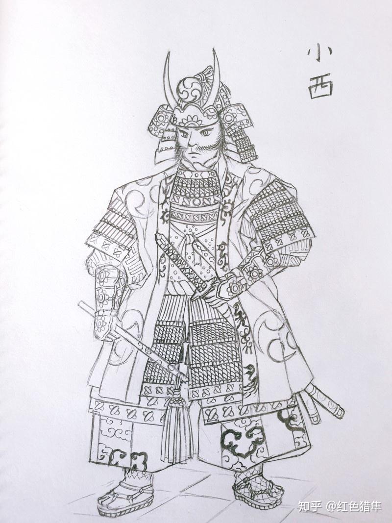 平壤城北的牡丹峰上,數十名身著各色戰甲,外披蓑衣的日本武士,正簇擁