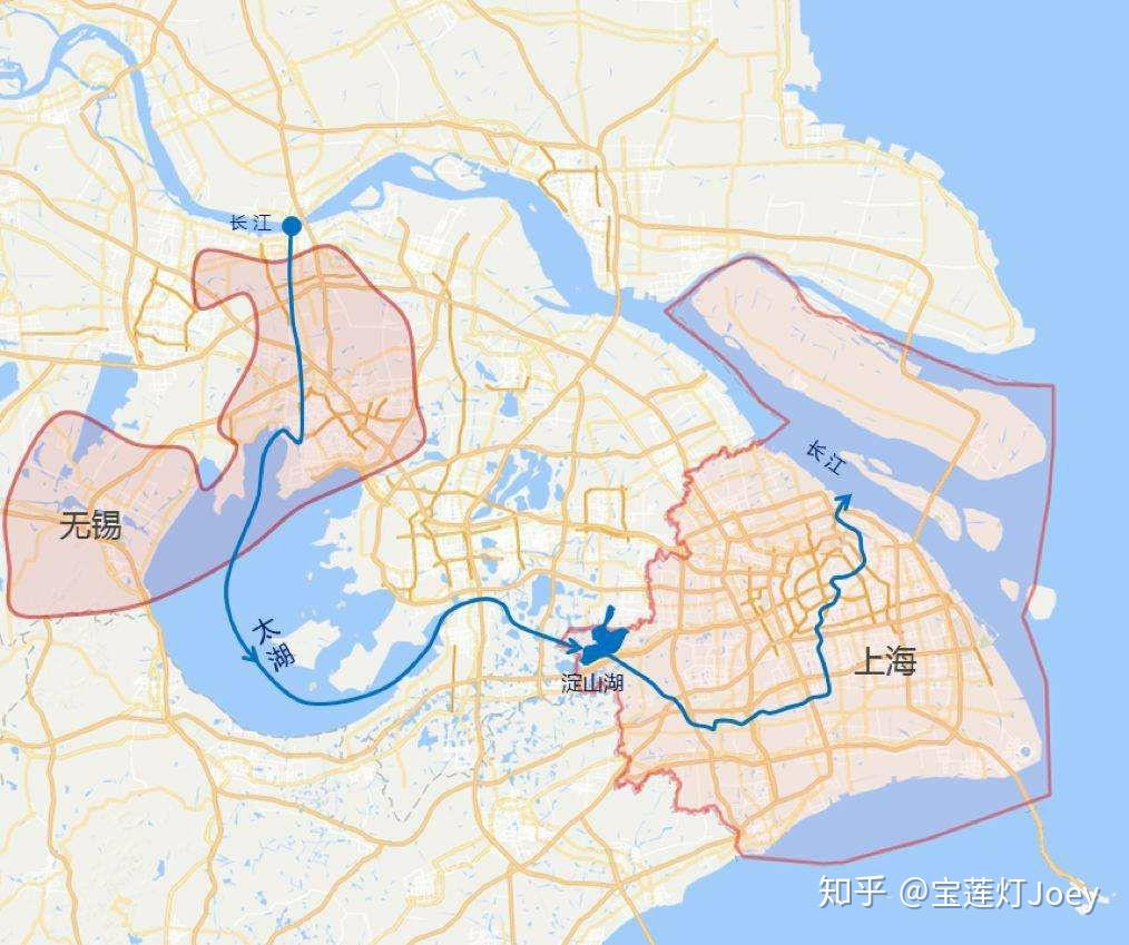 0727上海黄浦江究竟是哪里流到哪里的一条河流