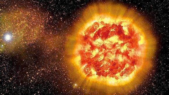 南边的夜空中看到它,猎户座中有两颗十分明亮的恒星,即参宿四和参宿七