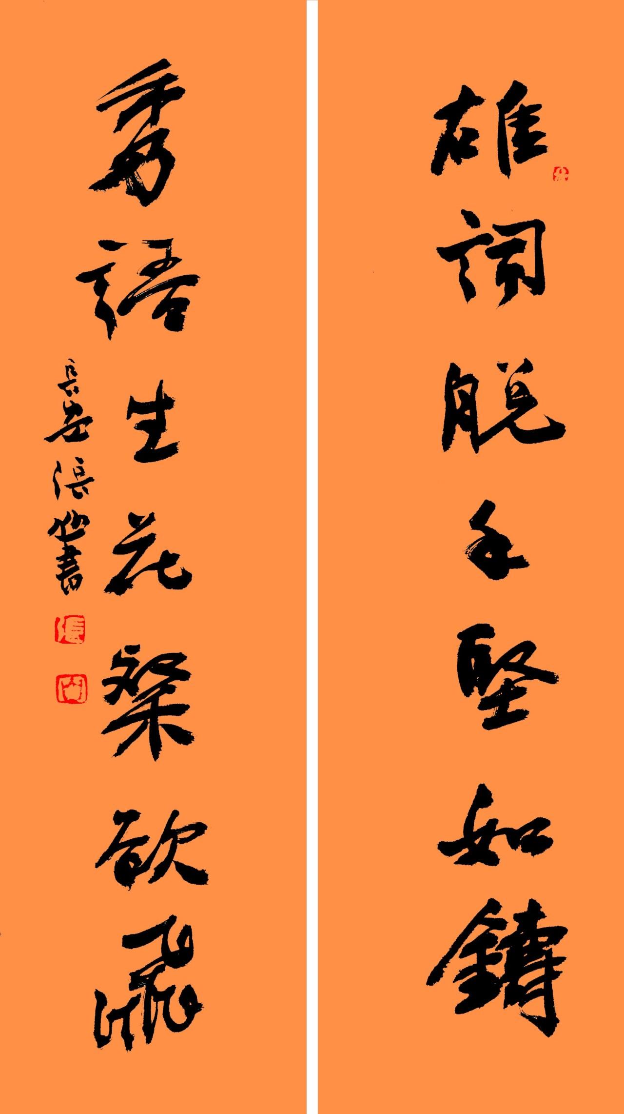 翰墨书风张山书法艺术品鉴