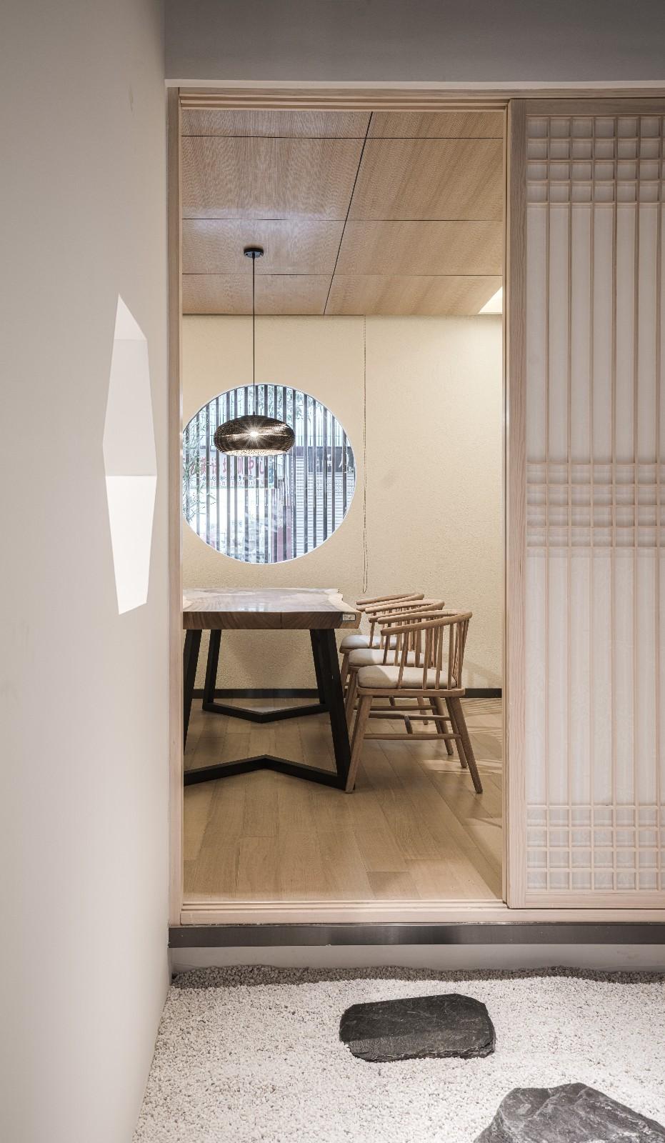 新中式茶馆设计打造简约素雅的禅意空间