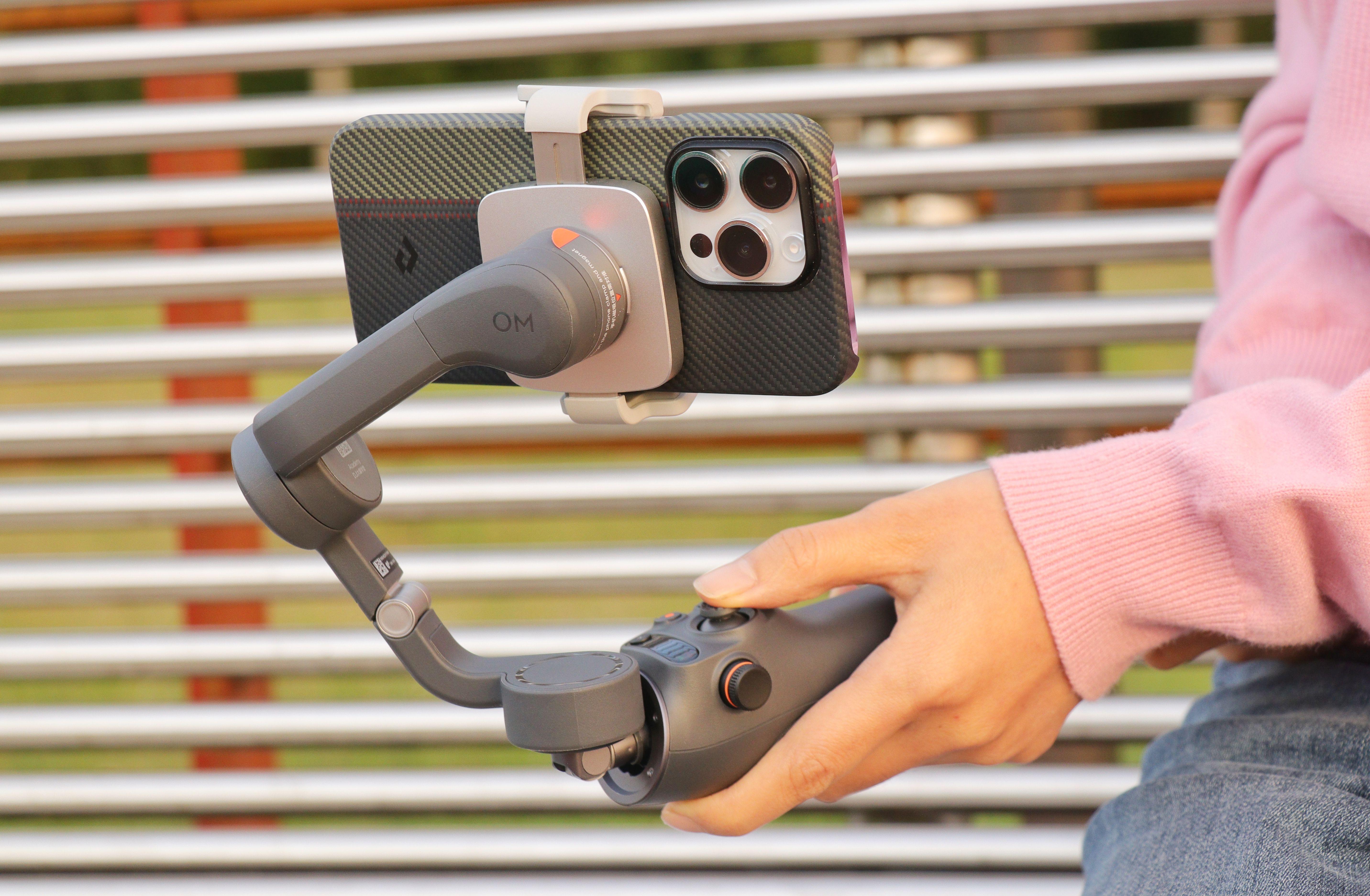 大疆osmomobile6轻便随行稳中带劲