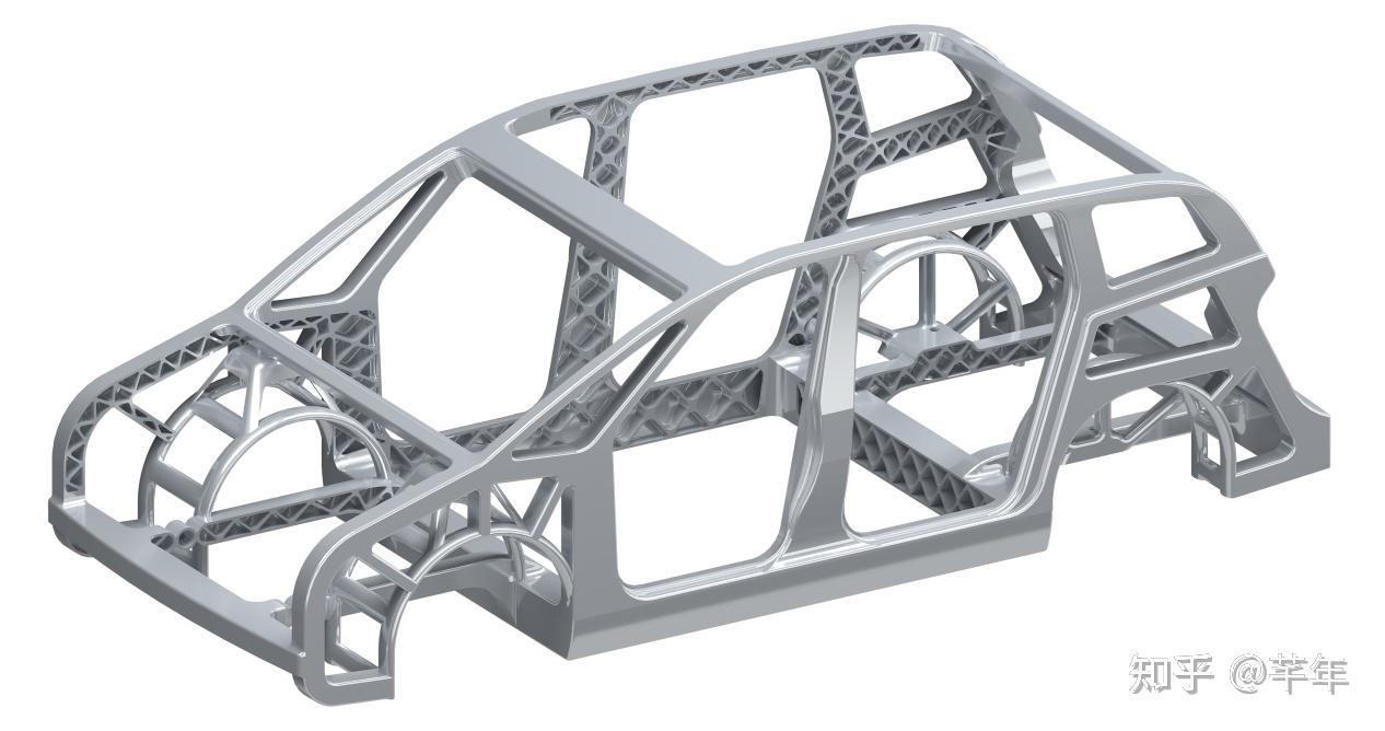 自研《百分百全铝一体汽车骨架白车身一次成型制作技术》简介