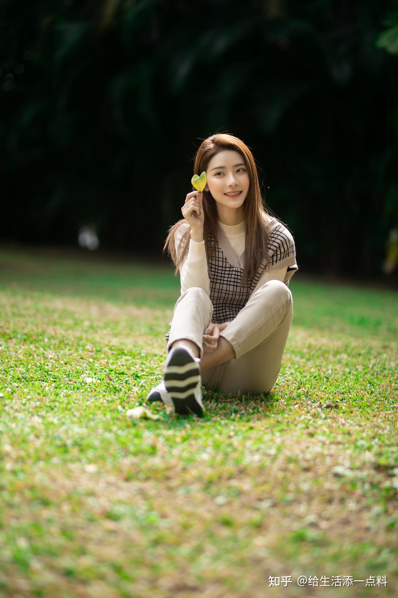 郊游踏青时美女就要这样穿运动风的穿搭优雅大方青春靓丽美