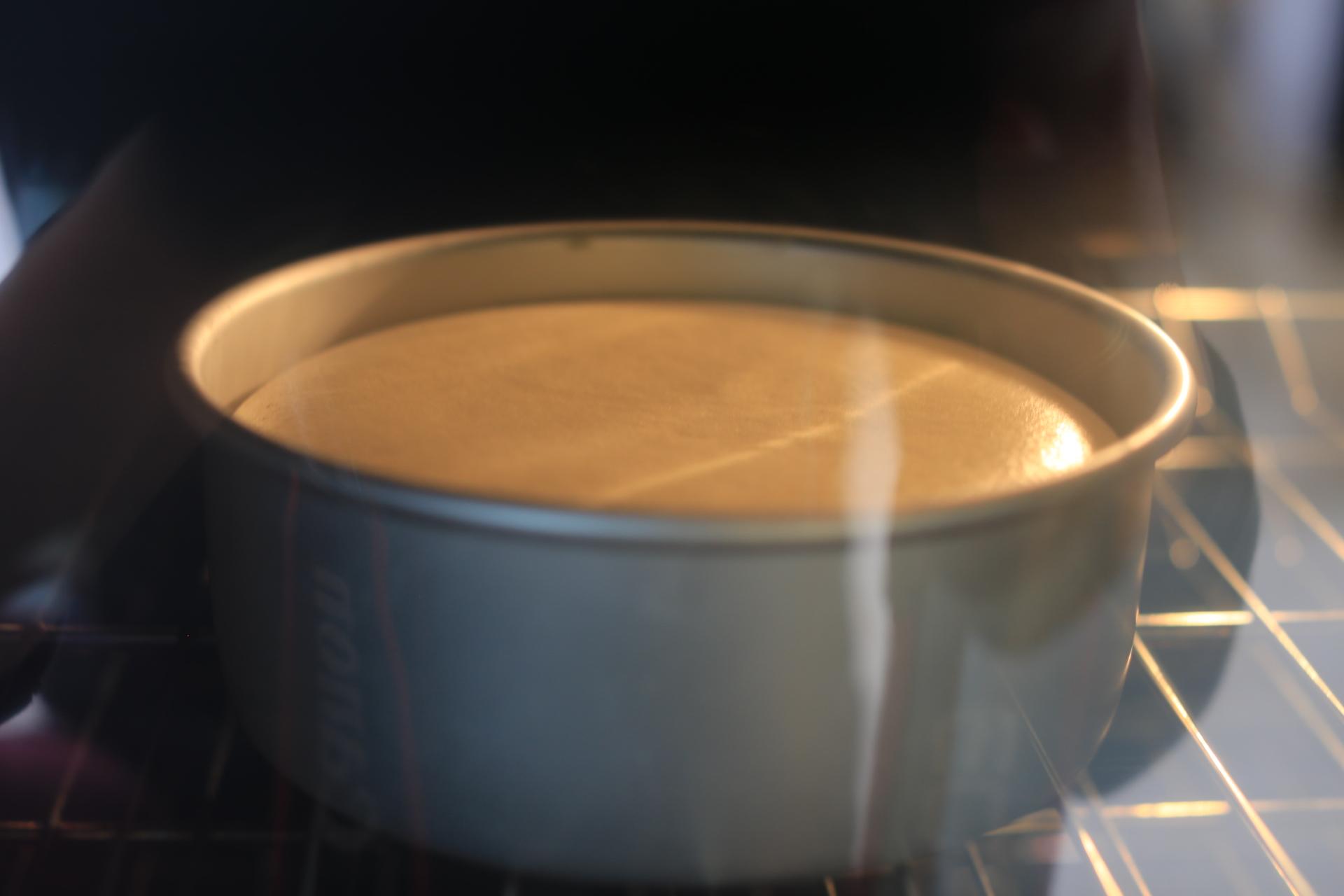 6寸 原味彩绘戚风蛋糕简单步骤却能烤出颜值超高的豹纹戚风蛋糕的做法步骤图 - 君之博客|阳光烘站