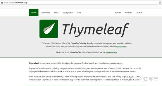 Springboot +Thymeleaf ——手把手教你搭项目（番外） - 知乎