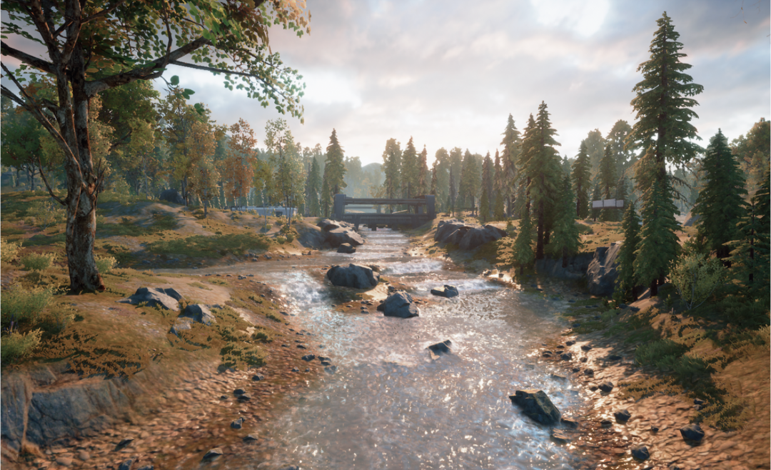 如何用ue高效生成细节丰富的重生边缘野外场景上