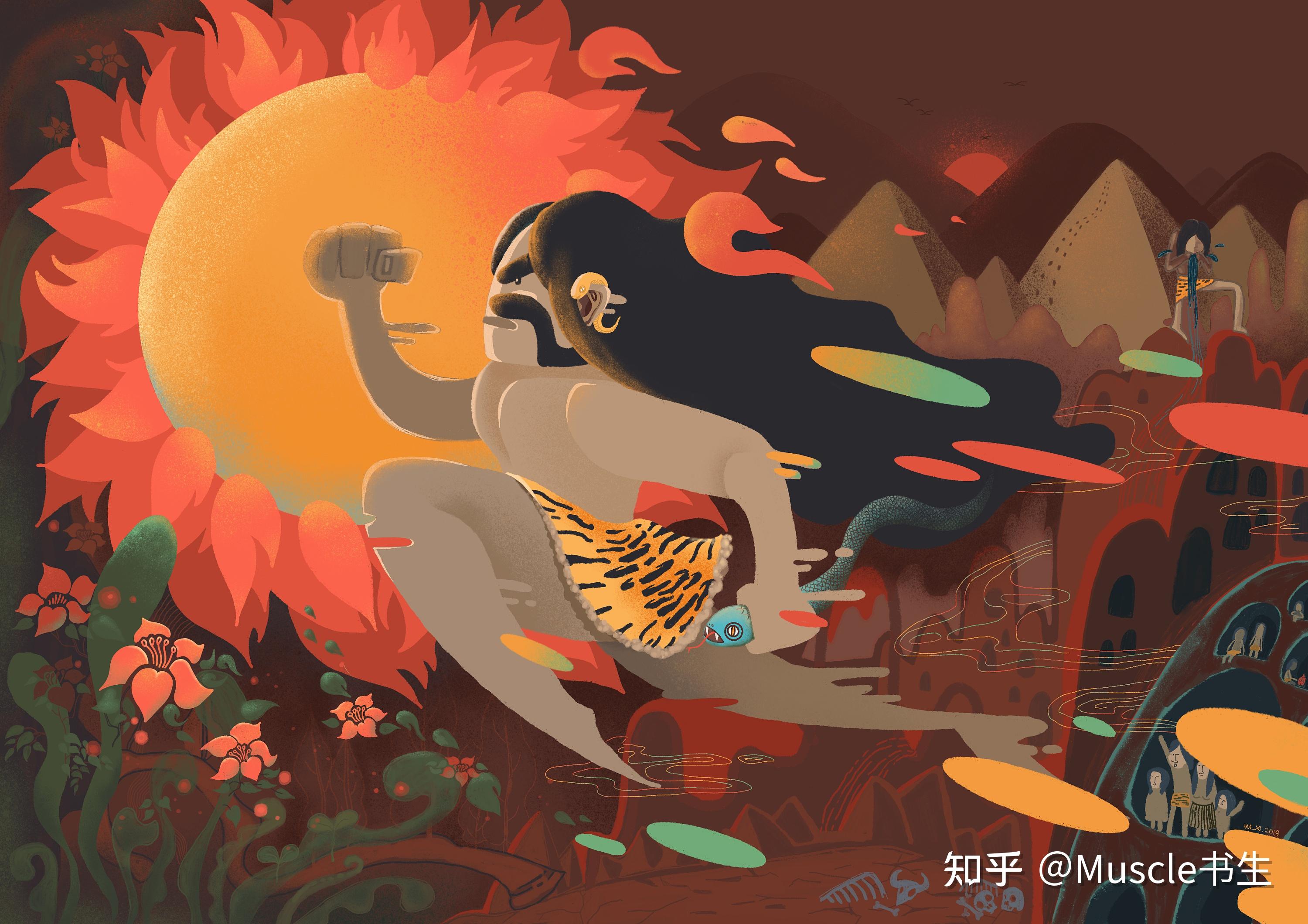 夸父到底是怎么死的