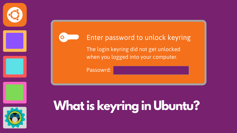 Unlock login keyring как убрать linux mint