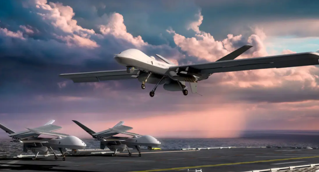 美国通用原子公司设计了一种机翼套件,可将mq-9"收割者"无人机部署在