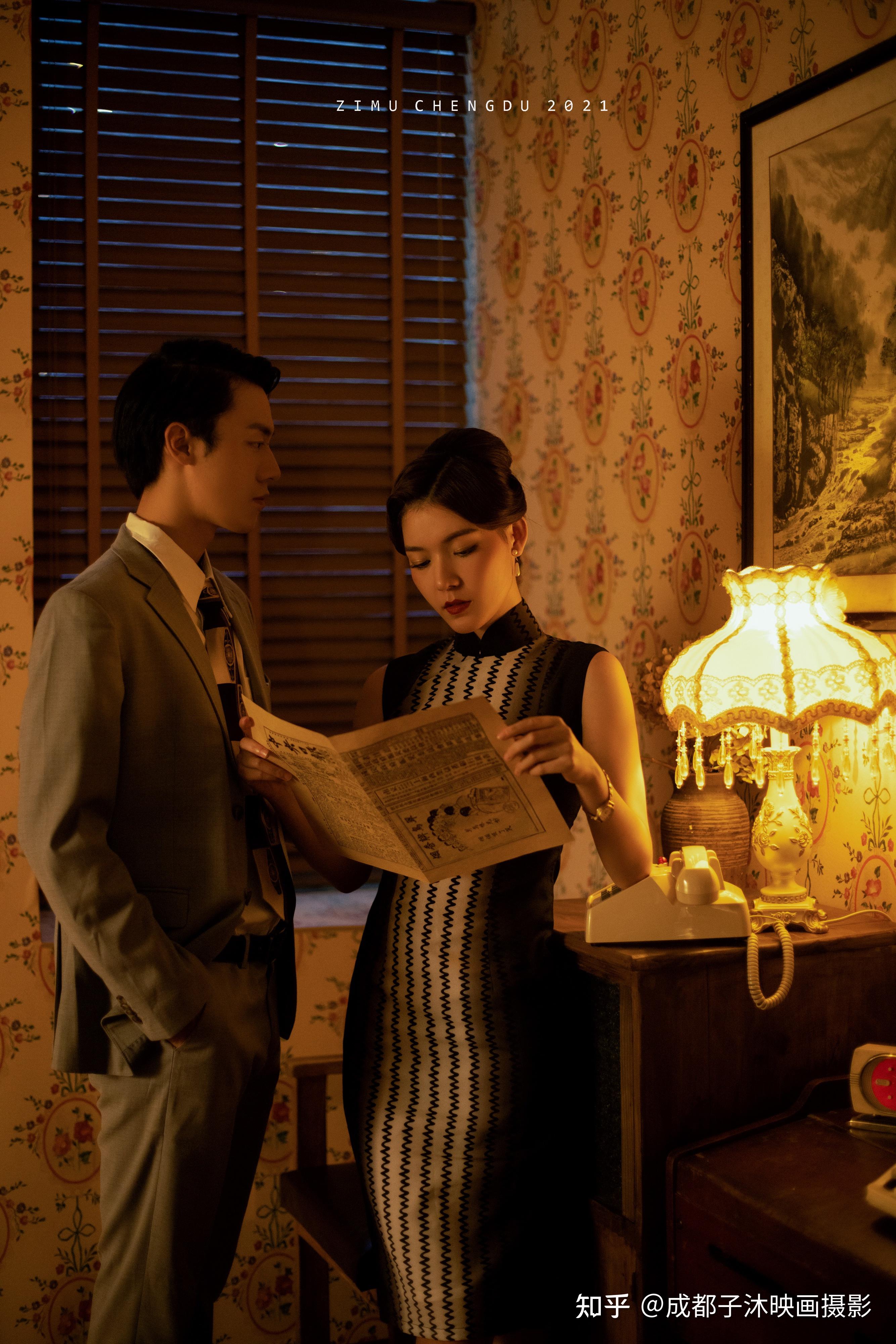 王家卫风格的婚纱照丨成都婚纱照