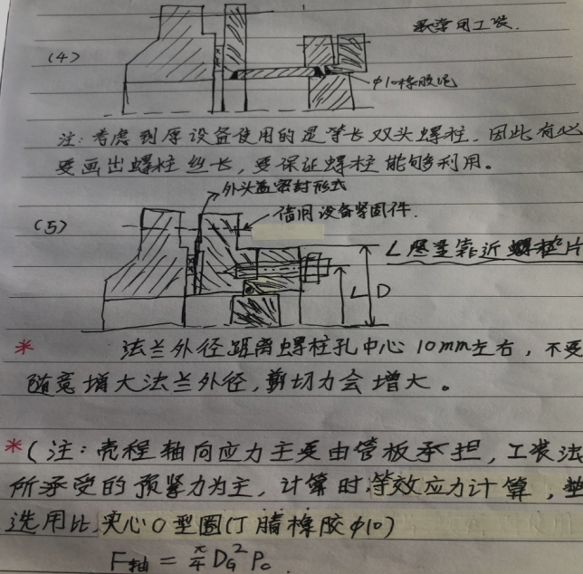 浮头式换热器试压工装图片