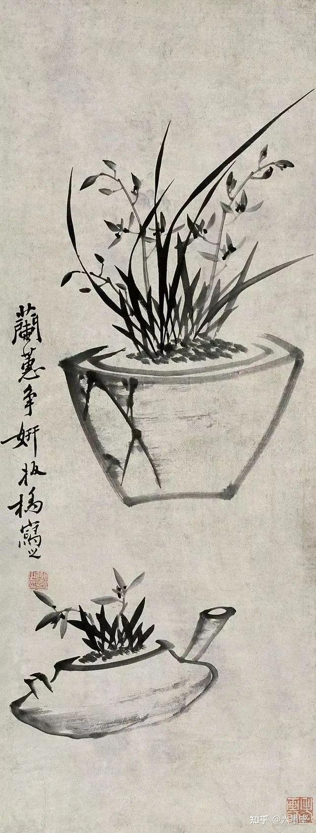 郑板桥画兰,画的是兰花之骨