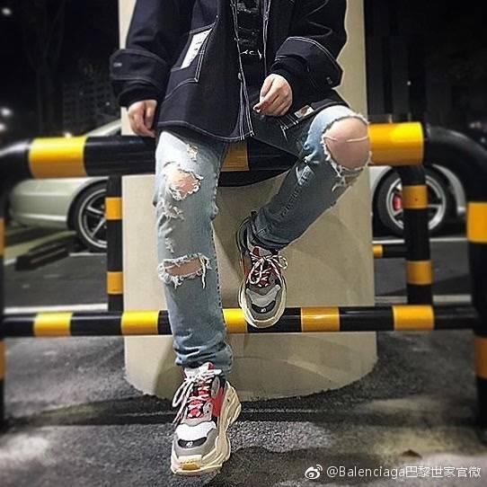 巴黎世家老爹鞋怎么配裤子