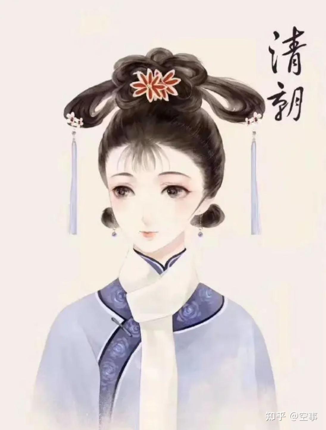 中国各朝代女子发型图鉴