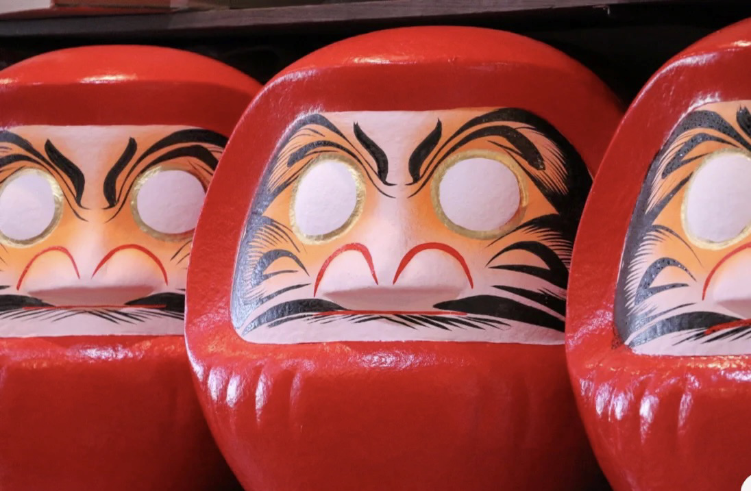 新年氛围日本不倒翁达摩起源于中国中川政七商店达摩历史