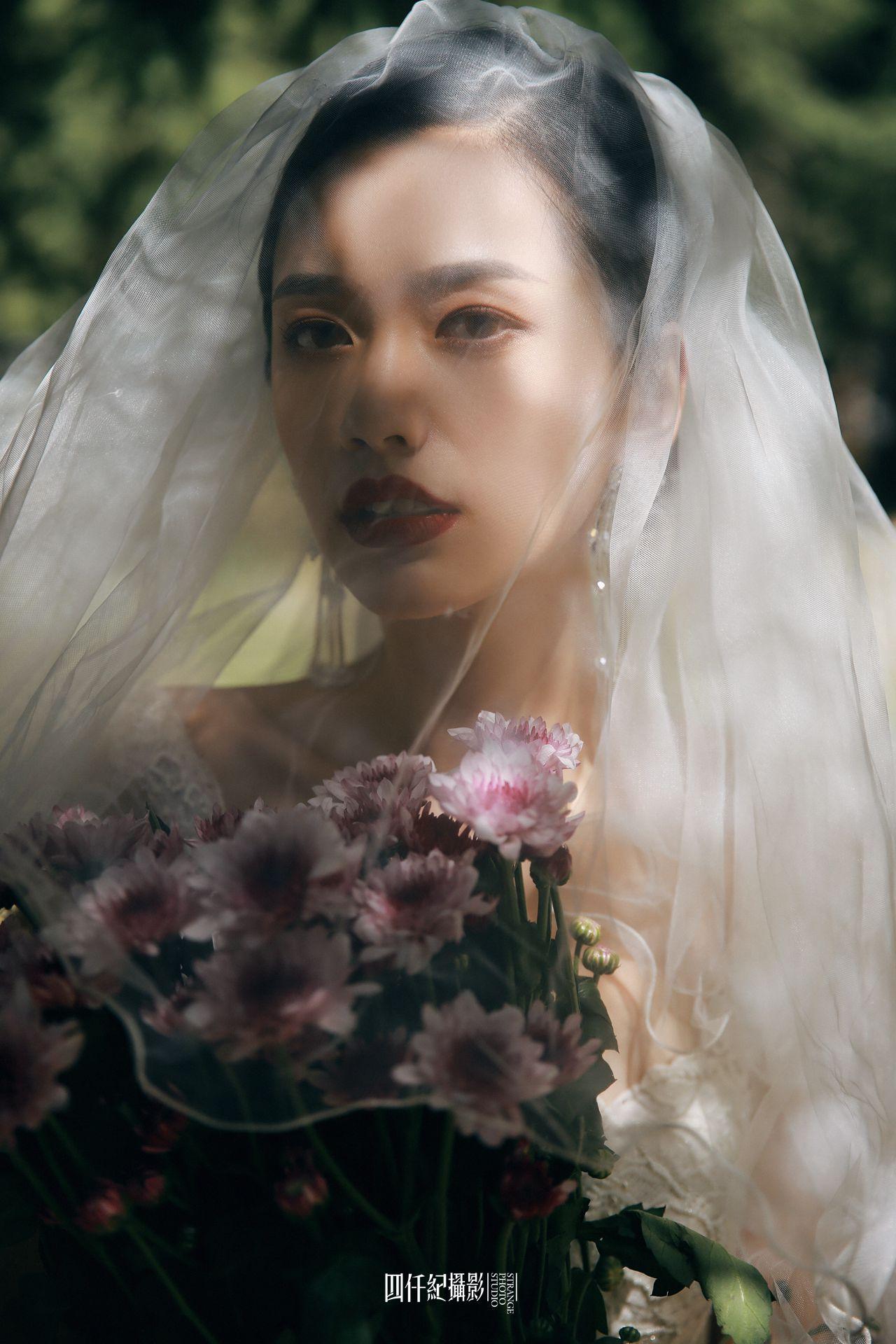你见过婚纱照里最惊艳的新娘是什么样子新娘合集one森系新娘照