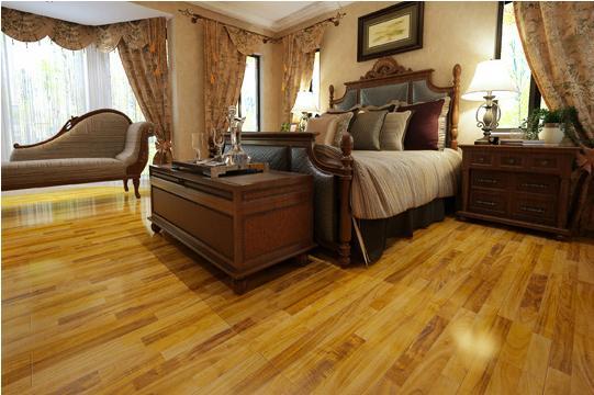 一,黄色系地板适用空间:适合所有空间适用风格:两个字"百搭".