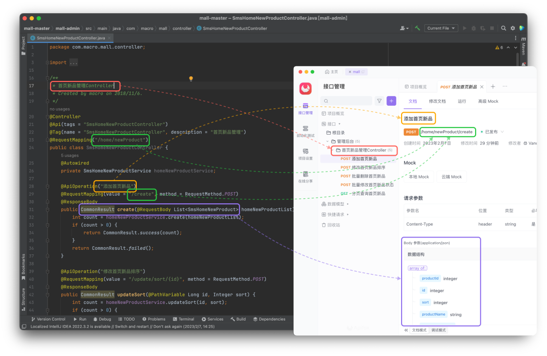 Apifox idea api 