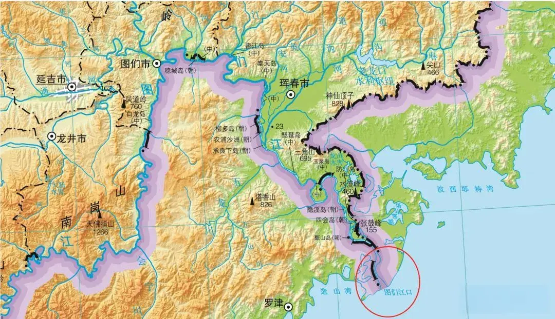俄罗斯、朝鲜在图们江给中国一个出海口未尝不可？ - 知乎