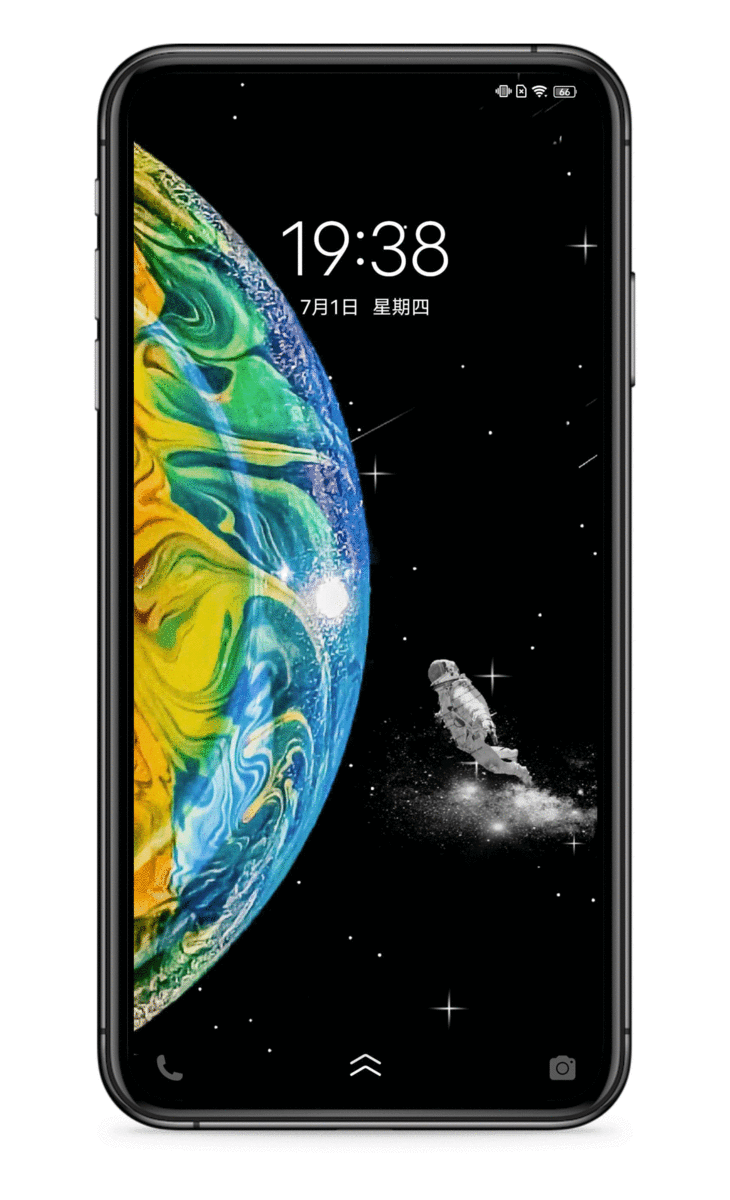 手机如何拍出超酷炫的iphone高清太空壁纸 知乎
