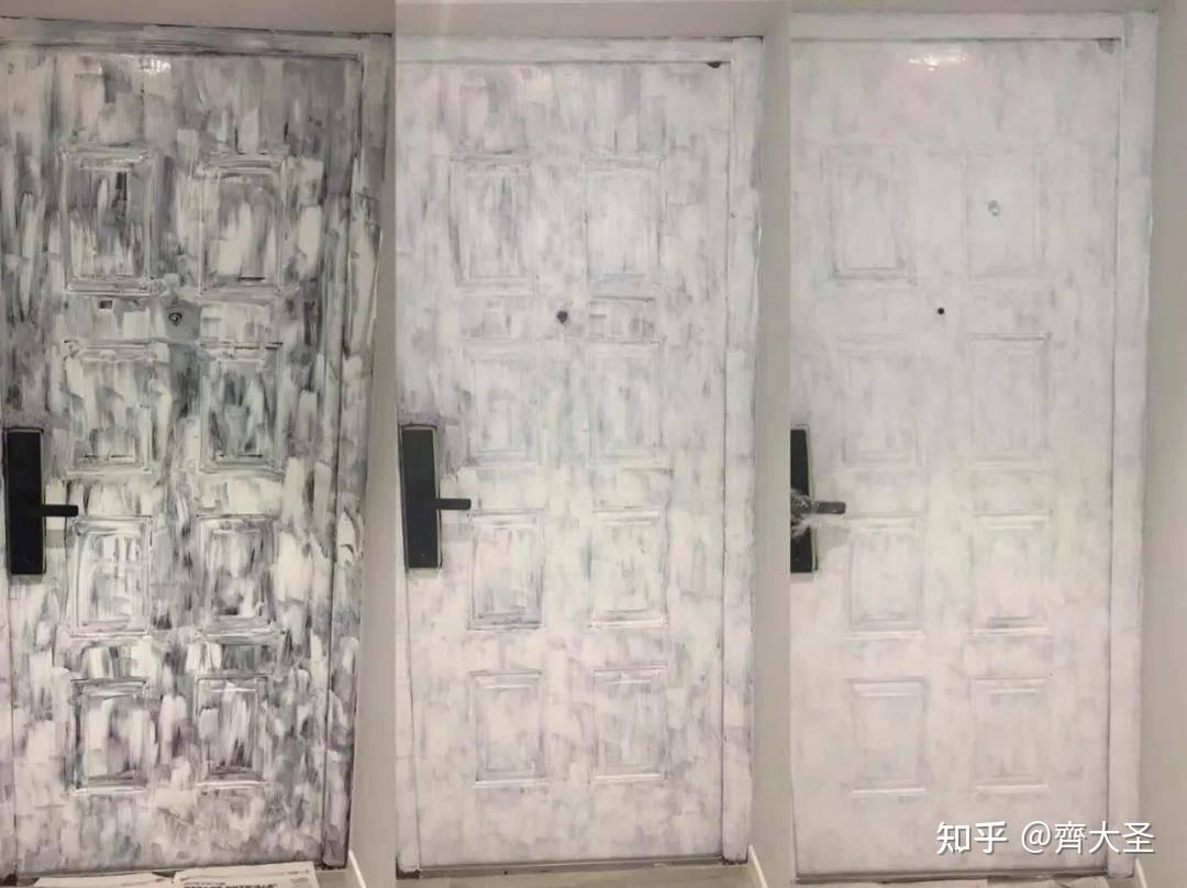 「零基础」入户门刷漆改色教程 - 知乎