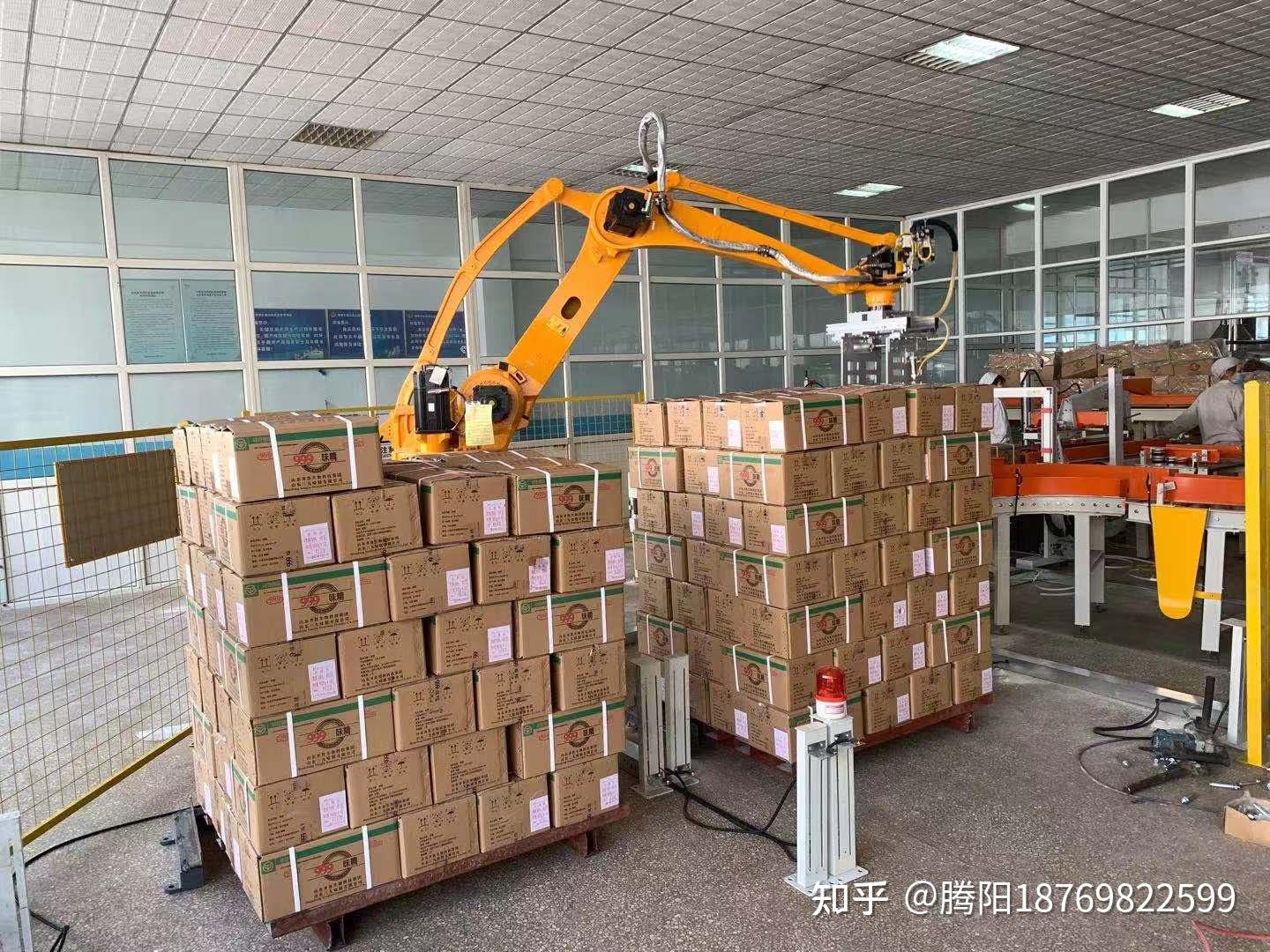 纸箱码垛不再是难题码垛机器人来解决