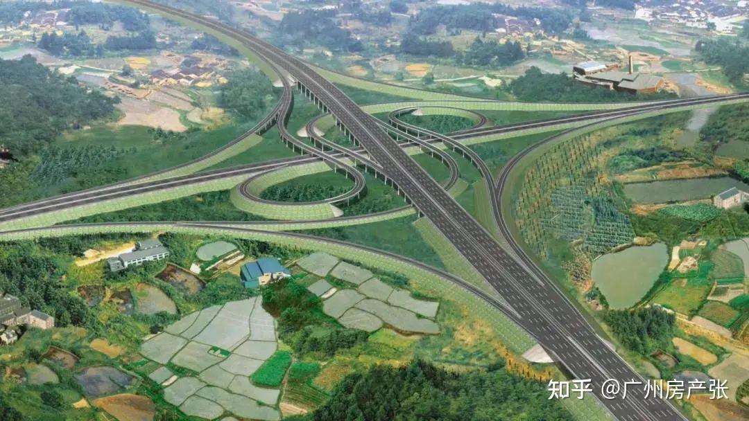 该线路也高效地联系了南北通道,与北二环,华快,佛清从,北三环等高速