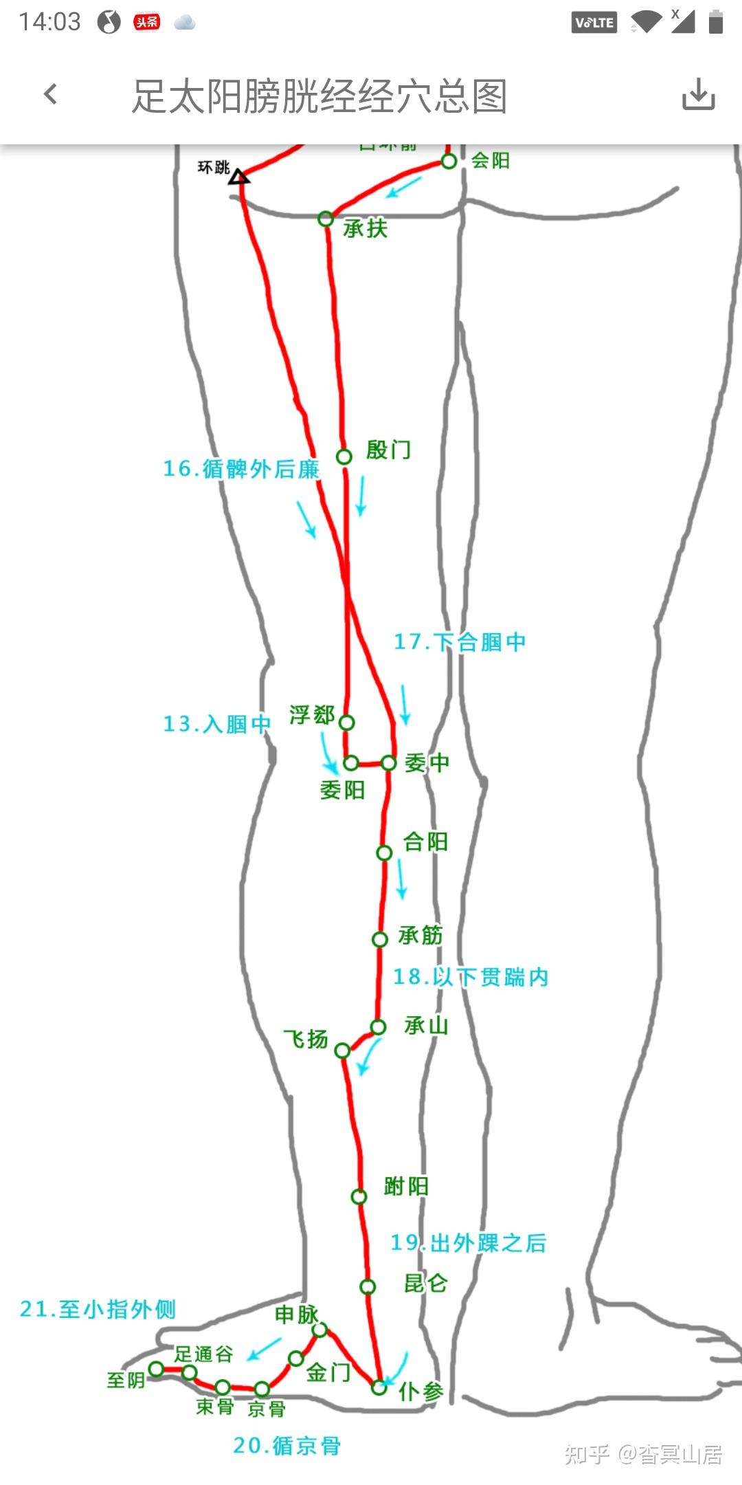 足三阴三阳经络循行及腧穴应用小考 - 知乎
