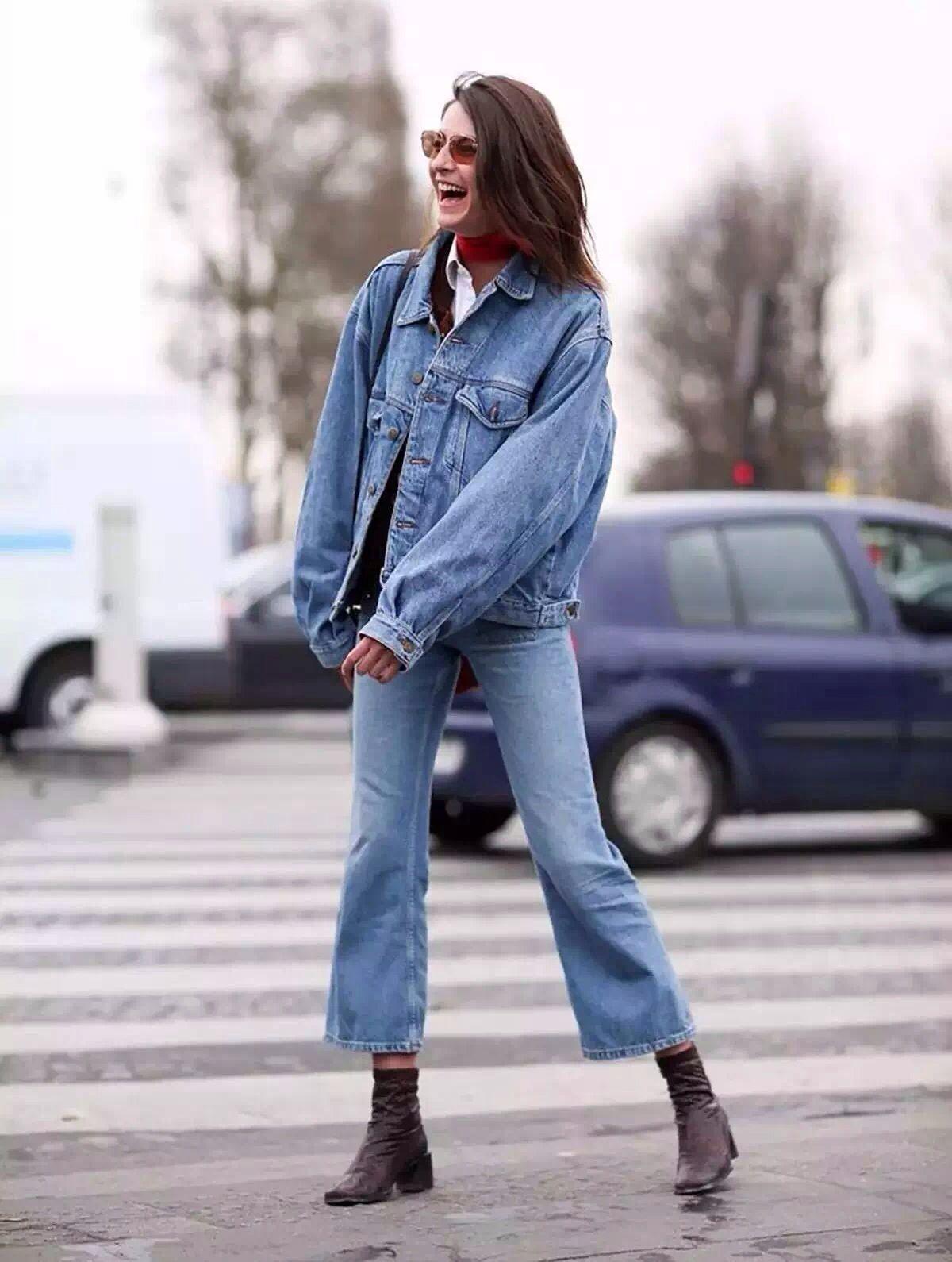 牛仔外套怎么搭配才比较潮