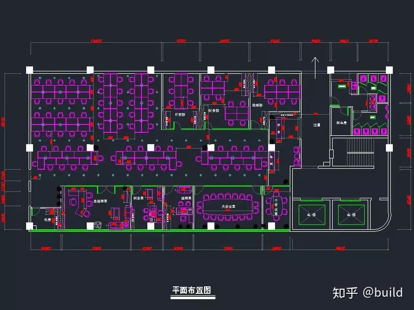 33套室内办公空间效果图及CAD施工图图纸!免费领取! - 知乎