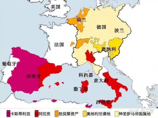 拿破仑帝国时期的欧洲版图