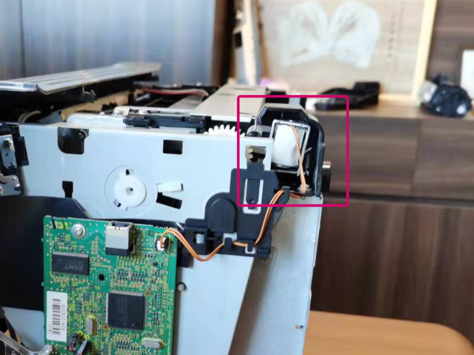 佳能2900打印机第二张纸卡纸的维修