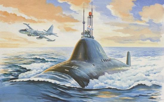 705攻击型核潜艇苏联60年代建造,70年代初服役钛合金外壳液态金属