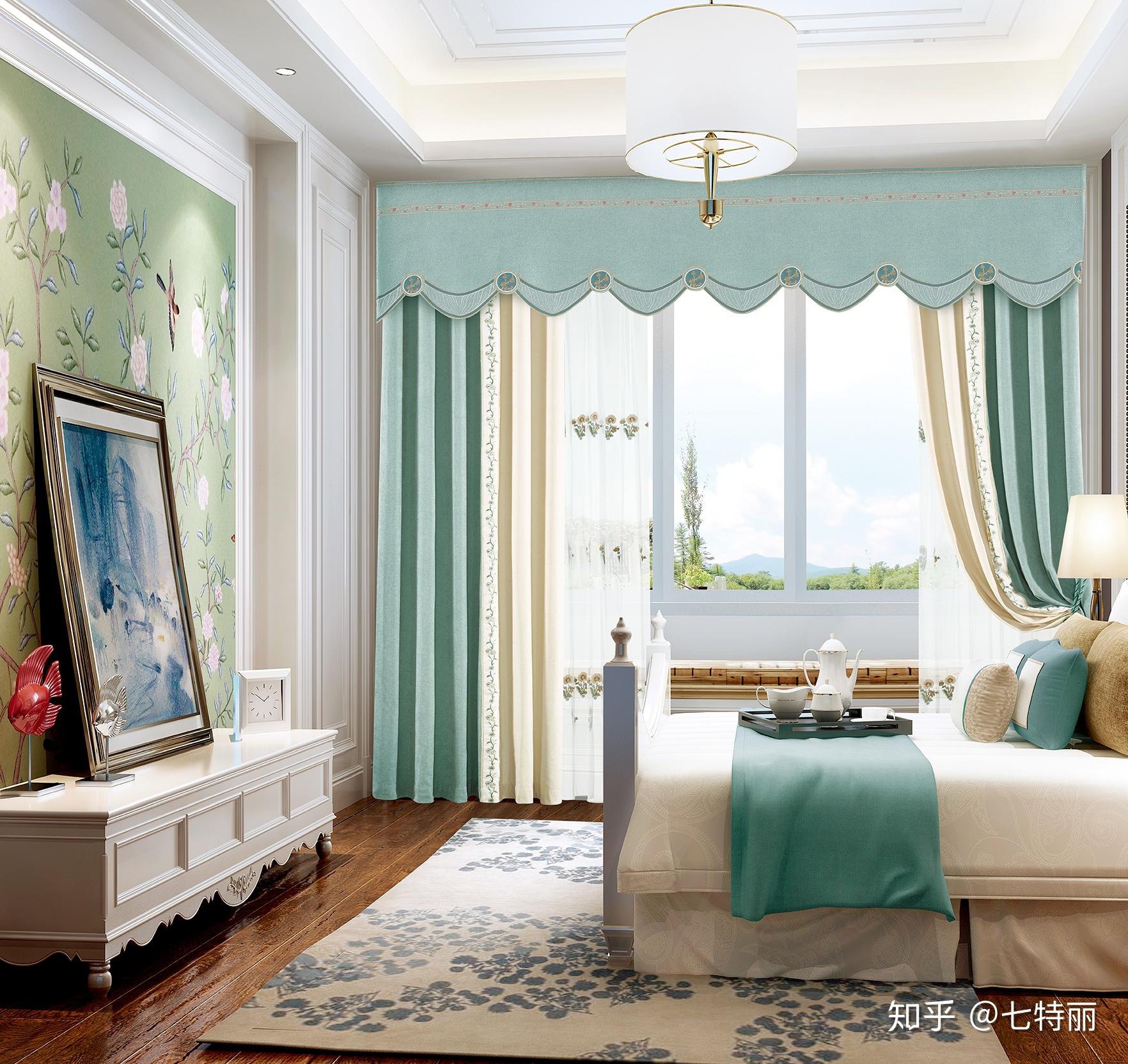 这3种颜值爆表的客厅窗帘超受精致小资欢迎-窗帘百科