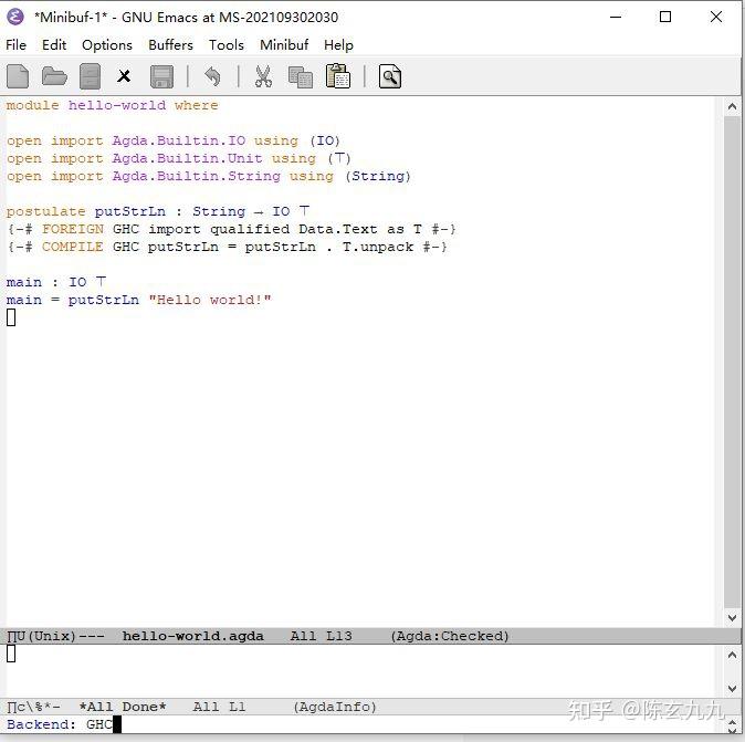 在Windows下安装agda and agda-stdlib - 知乎