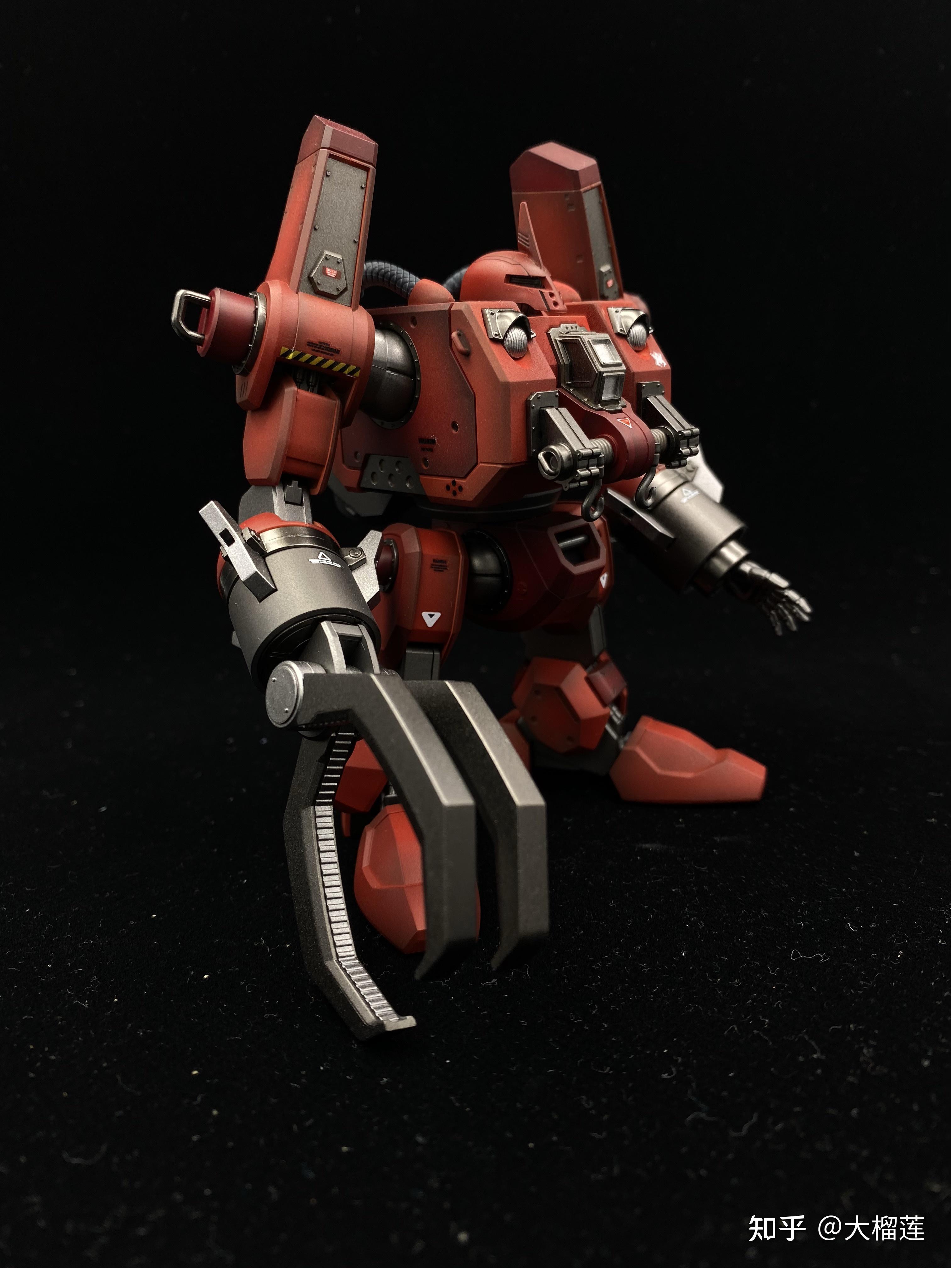 赤色陨石机动工兵mw01后期型夏亚专用机