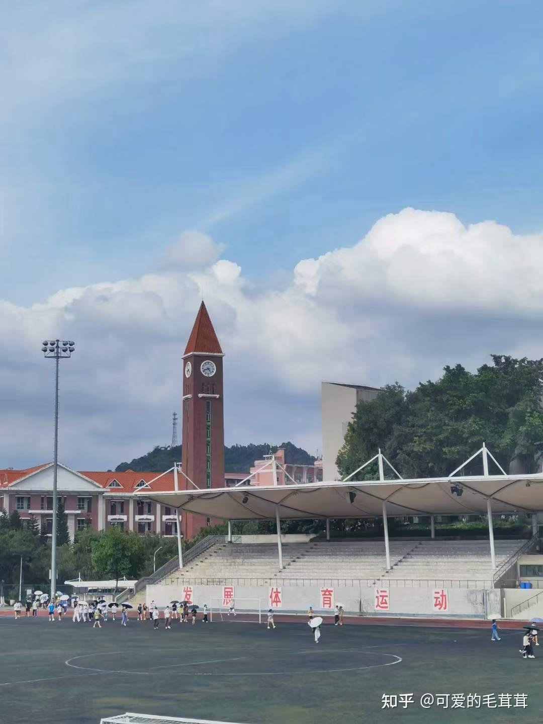 广东培正学院校园一景