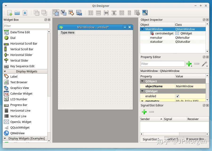 2.使用Qt设计器设计PyQt5 gui - 知乎