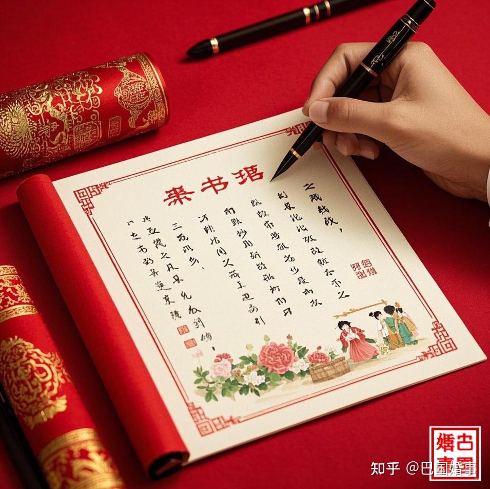 三书六礼中的礼书 - 知乎